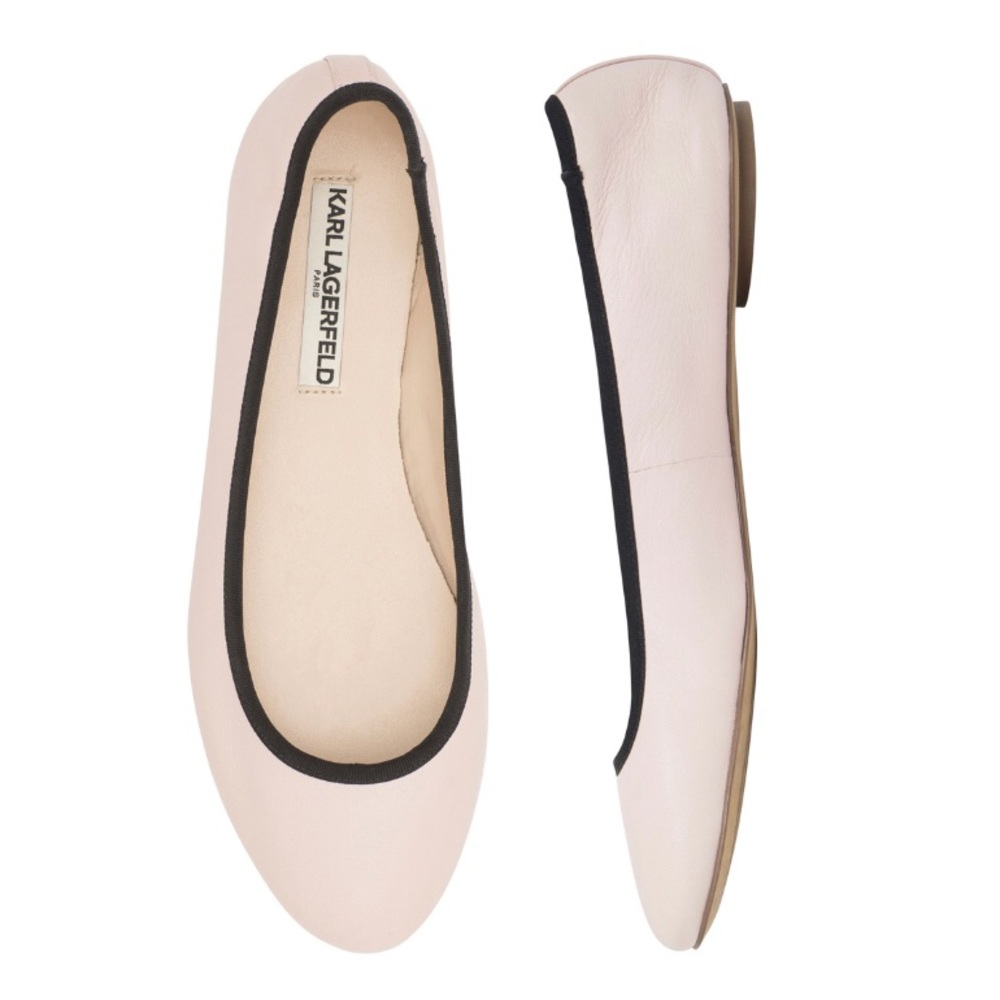 Karl Lagerfeld CHANEL CLASSIC Paris Leroux Ballerina Flat
